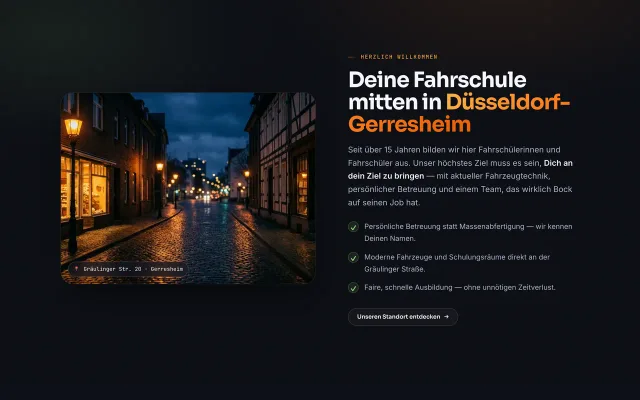 Fahrschul-Website