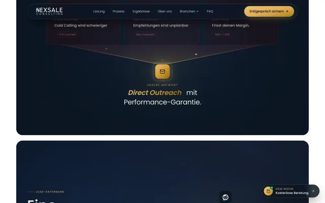 NEXSALE – B2B-Sales-Website
