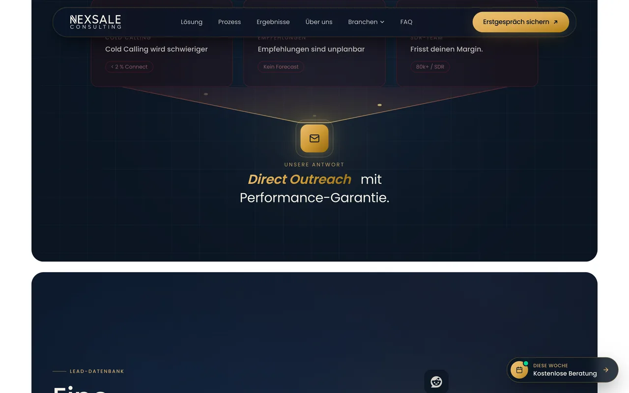 NEXSALE – B2B-Sales-Website